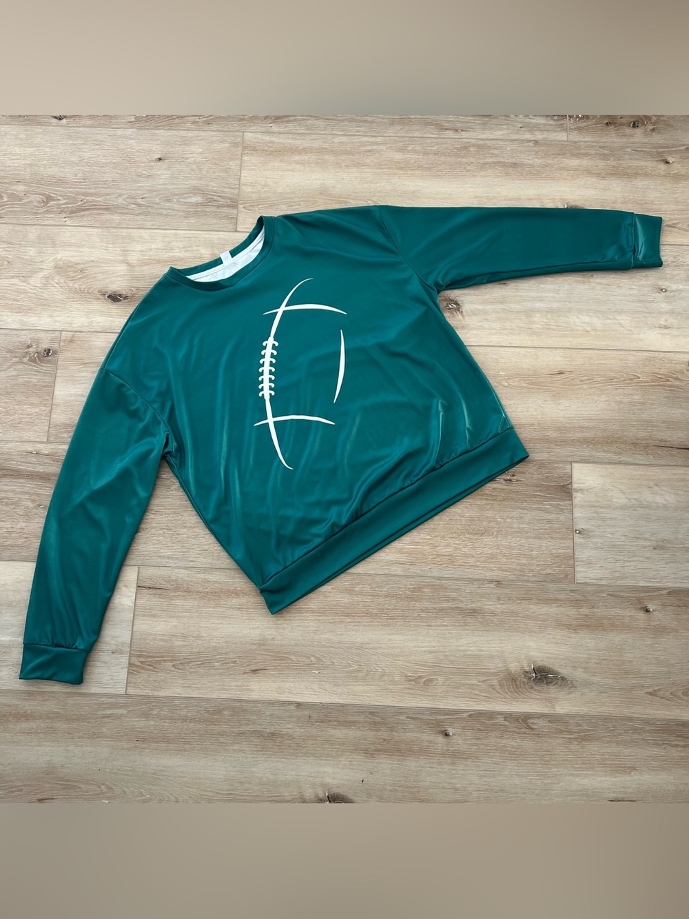 Football graphic hoodie